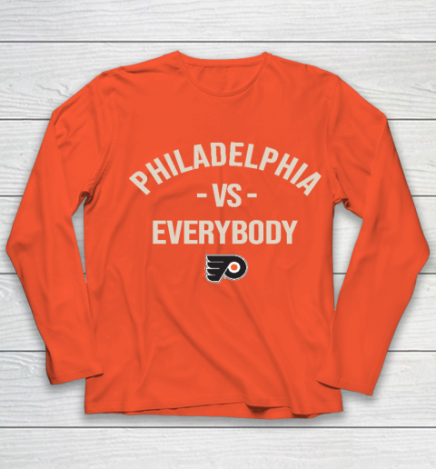 Philadelphia Flyers Vs Everybody Youth Long Sleeve 3