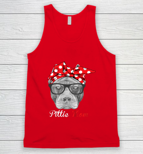 Dog Mom Shirt Pittie Mom Shirt for Pitbull Dog Lovers Mothers Day Tank Top 5