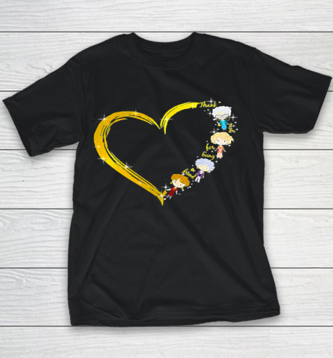 Heart The Golden Girls Thank you for being a friend Youth T-Shirt
