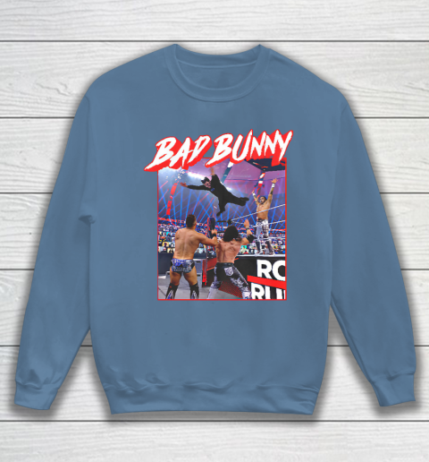 Bad Bunny WWE Sweatshirt 6