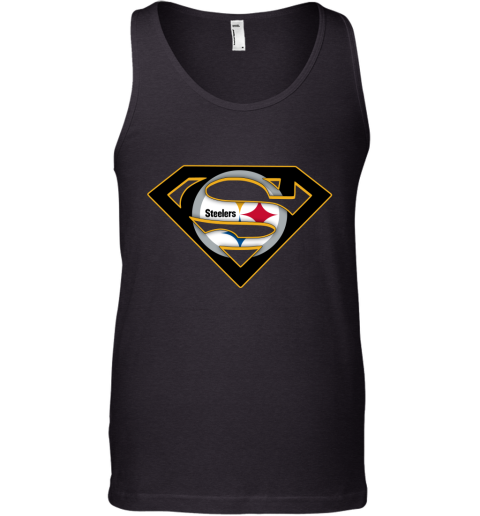 We Are Undefeatable The Pittsburg Steelers x Superman NFL Tank Top