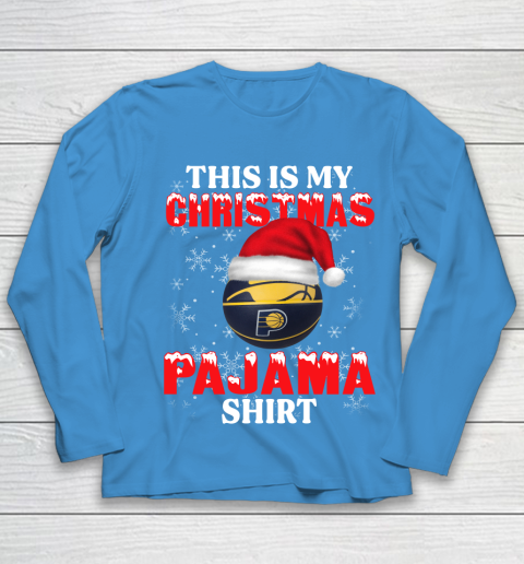 Indiana Pacers This Is My Christmas Pajama Shirt NBA Youth Long Sleeve 5