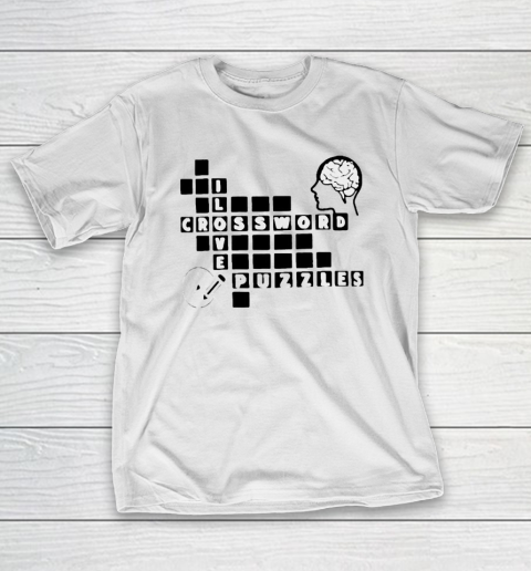 Casual Shirt Crossword Clue, Lacked Originality Crossword, Crossword Puzzle Shirt, Crossword Lover T-Shirt