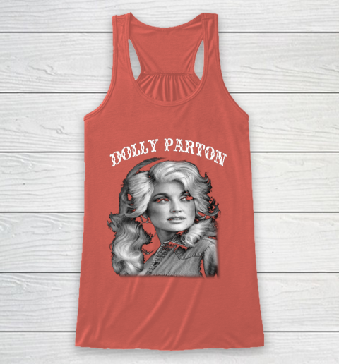 Dolly Parton Classic Vintage Racerback Tank 3