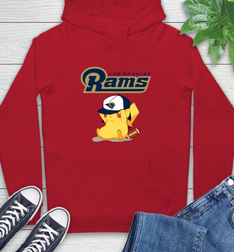 Vintage Los Angeles Rams Hoodie Sweatshirt 