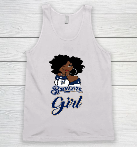 Milwaukee Brewerss Girl MLB Tank Top 2