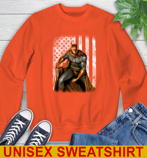 New York Islanders NHL Hockey Batman DC American Flag Shirt Sweatshirt 3