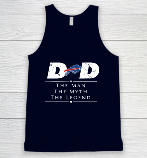 Buffalo Bills NFL Football Dad The Man The Myth The Legend Tank Top 2