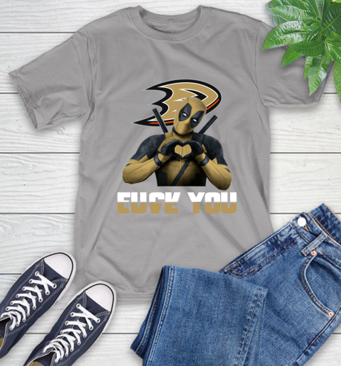 NHL Deadpool Love You Fuck You Hockey Sports T-Shirt 6