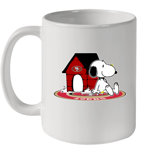 NFL Football San Francisco 49ers Snoopy The Peanuts Movie Shirt Ceramic Mug 11oz