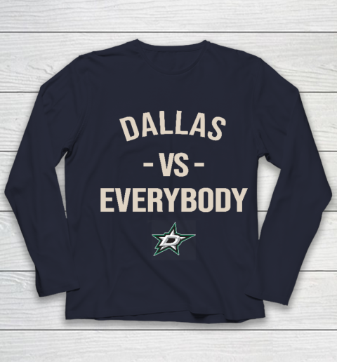 Dallas Stars Vs Everybody Youth Long Sleeve 2