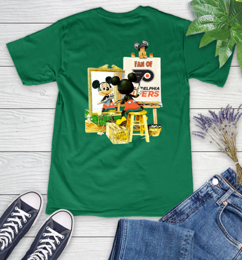 NHL Hockey Philadelphia Flyers Mickey Drawing Shirt 75