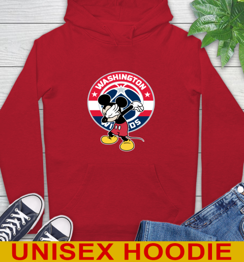 Washington Wizards NBA Basketball Dabbing Mickey Disney Sports Hoodie 10