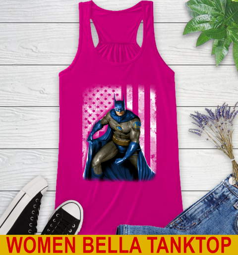 Golden State Warriors NBA Basketball Batman DC American Flag Shirt Racerback Tank 6