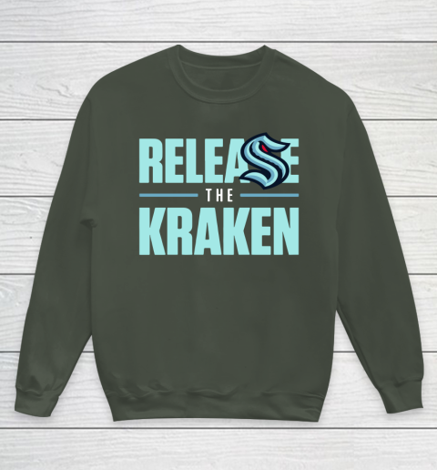 Release The Kraken T Shirt – Seattle Kraken Youth Sweatshirt 8