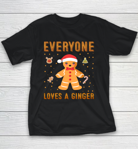 Everyone Loves A Ginger Funny Christmas Youth T-Shirt