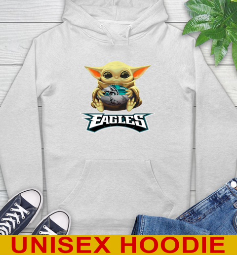 NFL Football Philadelphia Eagles Baby Yoda Star Wars Shirt Hoodie