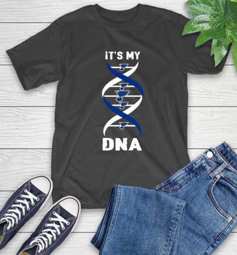 St.Louis Blues NHL Hockey It's My DNA Sports T-Shirt