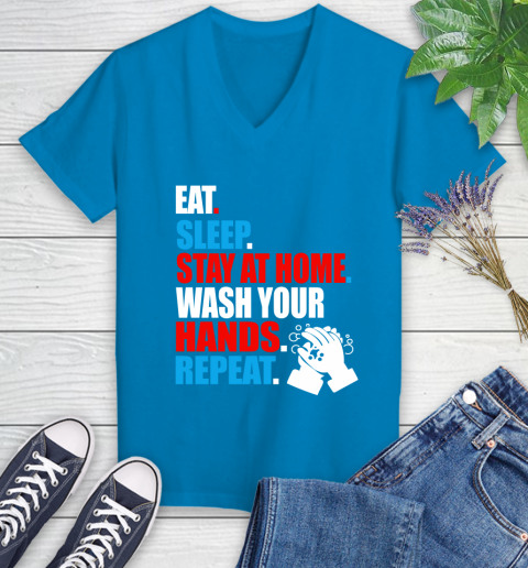 Coronavirus Shirt  Eat Sleep Stay At Home Wash Your Hands Repeat Shirt 76