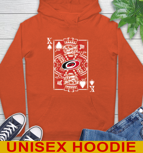 Carolina Hurricanes NHL Hockey The King Of Spades Death Cards Shirt Hoodie 4