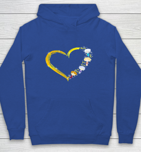 Heart The Golden Girls Thank you for being a friend Youth Hoodie 6