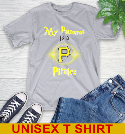 MLB Baseball Harry Potter My Patronus Is A Pittsburgh Pirates T-Shirt 5