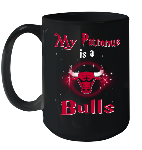 NBA Basketball Harry Potter My Patronus Is A Chicago Bulls Ceramic Mug 15oz
