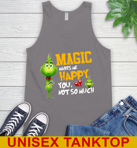NBA Orlando Magic Makes Me Happy You Not So Much Grinch Basketball Sports Tank Top 6