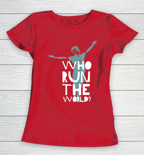 Megan Rapinoe Who Run The World Women's T-Shirt 9