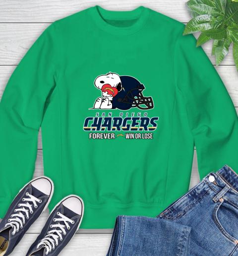 NFL The Peanuts Movie Snoopy Forever Win Or Lose Football San Diego Chargers 30