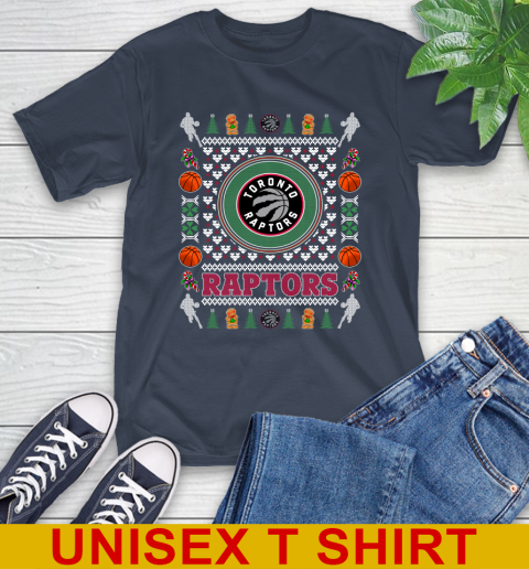 Toronto Raptors Merry Christmas NBA Basketball Loyal Fan T-Shirt 3