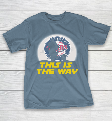 Minnesota Twins MLB Baseball Star Wars Yoda And Mandalorian This Is The Way T-Shirt 6