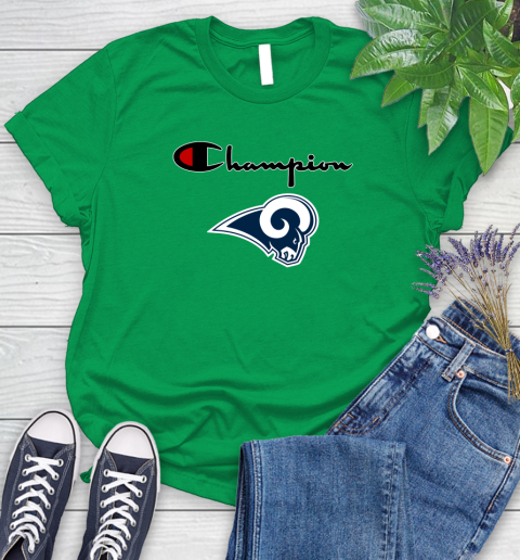 NFL Football Los Angeles Rams Champion Shirt Women's T-Shirt 4