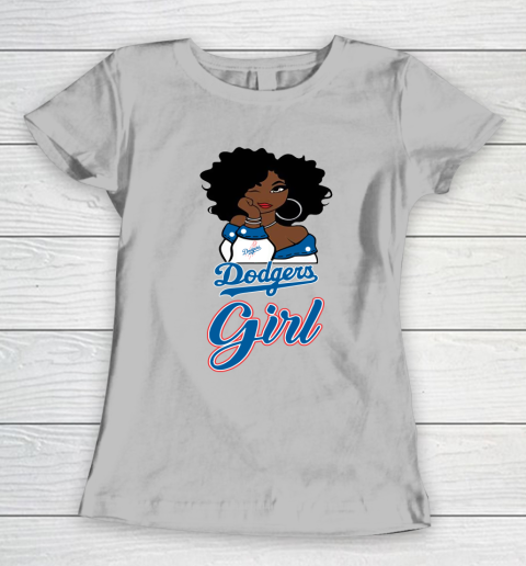 Los Angeles Dodgerss Girl MLB Women's T-Shirt 6