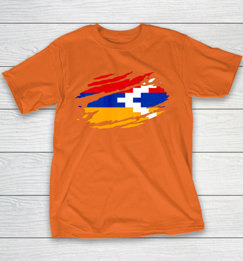 Artsakh Flag Proud Artsakh Support Artsakh Strong Armenia Youth T-Shirt 4