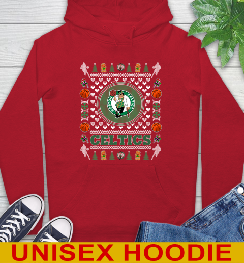 Boston Celtics Merry Christmas NBA Basketball Loyal Fan Hoodie 10