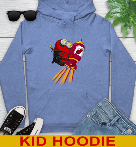 NBA Basketball Miami Heat Deadpool Minion Marvel Shirt Youth Hoodie 12