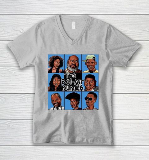 The Bel Air Bunch Fresh Prince Of Bel Air V-Neck T-Shirt 3