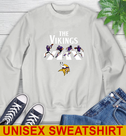 NFL Football Minnesota Vikings The Beatles Rock Band Shirt Sweatshirt 5