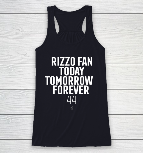 Anthony Rizzo Tshirt Fan Today Tomorrow Forever Gameday Racerback Tank 7