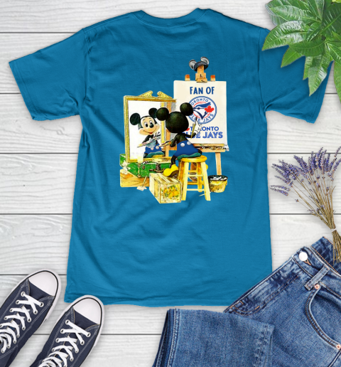 MLB Baseball Toronto Blue Jays Mickey Drawing Shirt 76