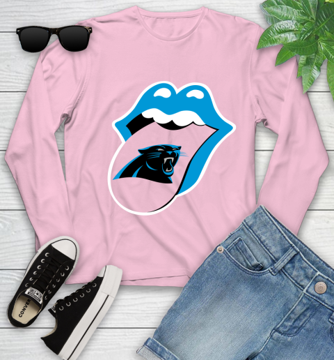 Carolina Panthers NFL Football Lips I Root For My Team Adoring Fan 134