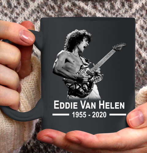 Eddie Van Helen RIP 1955  2020 Guitar Legend Ceramic Mug 11oz