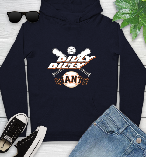 MLB San Francisco Giants Dilly Dilly Baseball Sports Youth Hoodie 4