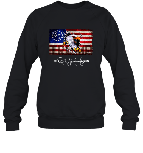 The Rush Limbaugh Show American Flag Sweatshirt