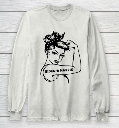 Biden Harris 2020  Joe Biden Kamala Harris Girl Empowerment Long Sleeve T-Shirt 9