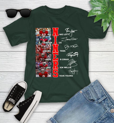 Niners Player Name And Signature San Francisco 49ers Shirts 97