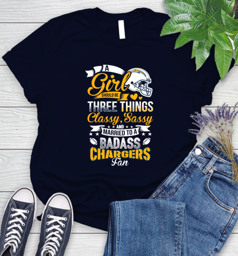 Womens san diego chargers shirt hotsell