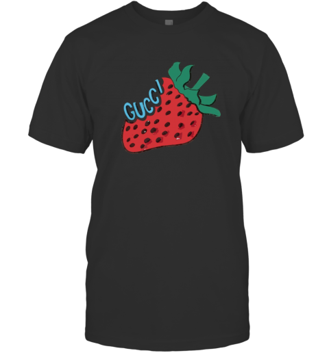 gucci strawberry tshirt