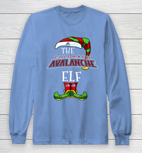 Colorado Avalanche Christmas ELF Funny NHL Long Sleeve T-Shirt 8